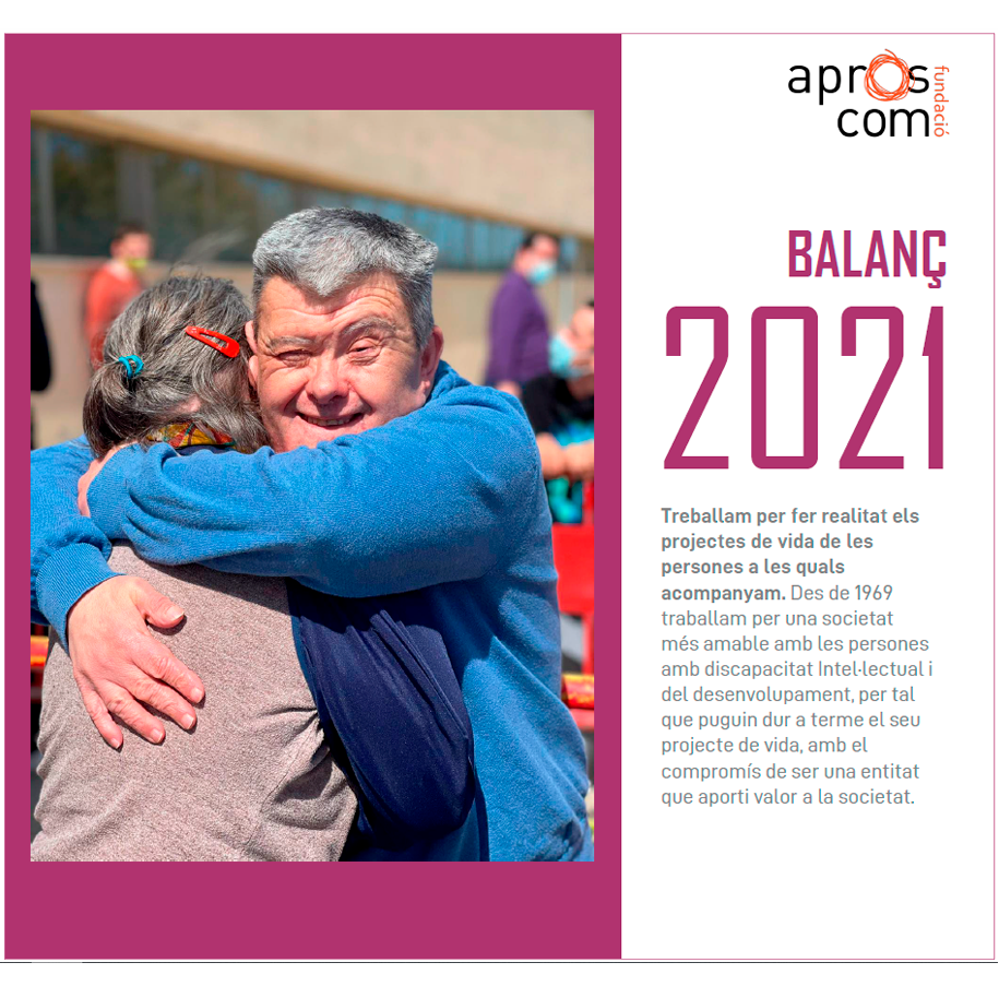 Portada Balanç social 2021