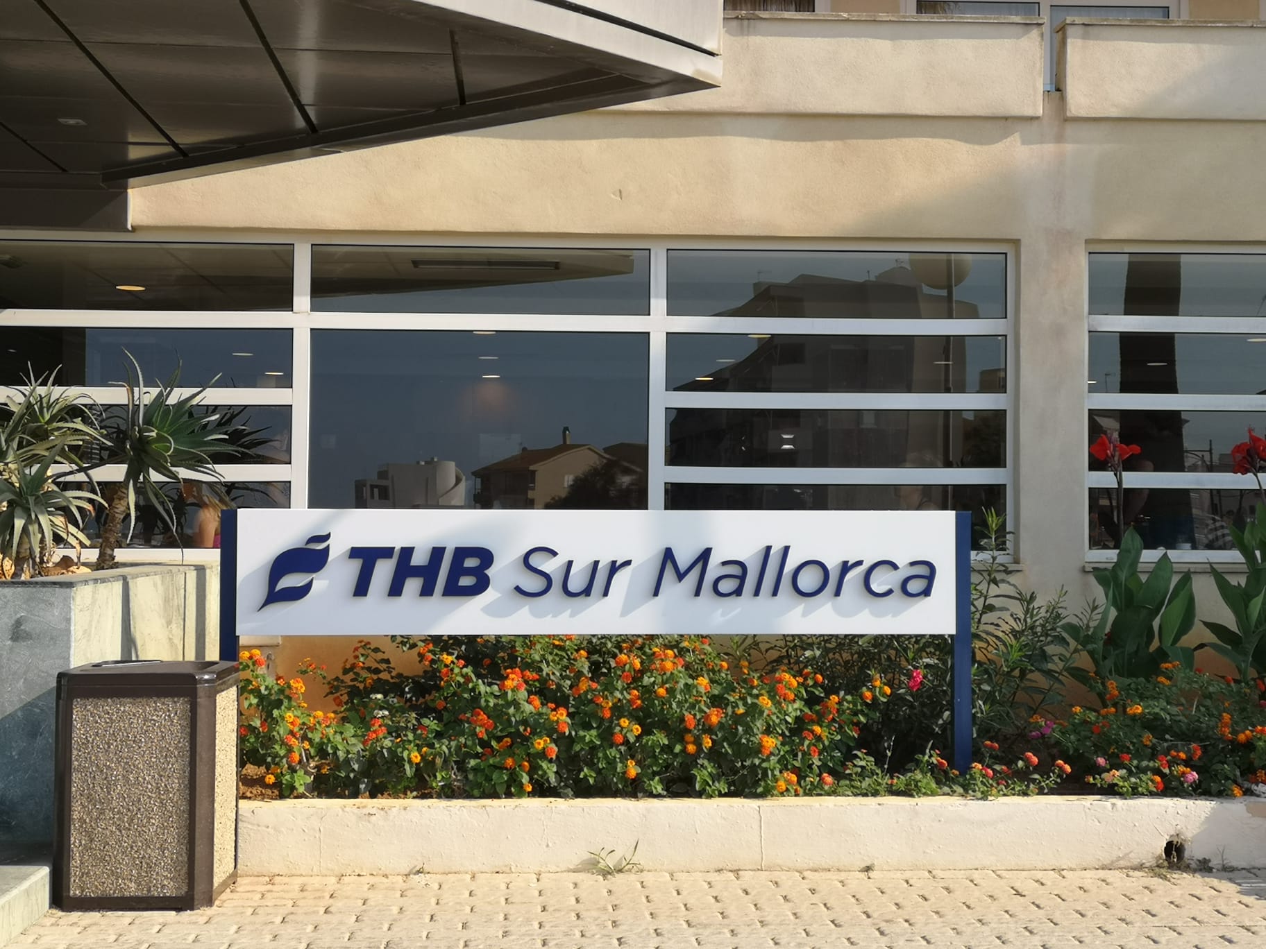 entrada de l'hotel THB Sur Mallorca