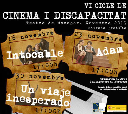 VI cicle de cinema i discapacitat